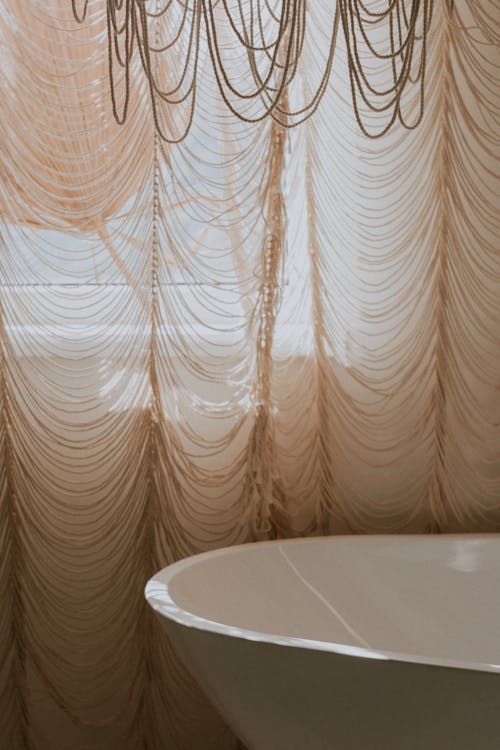 Bathtub and Curtain