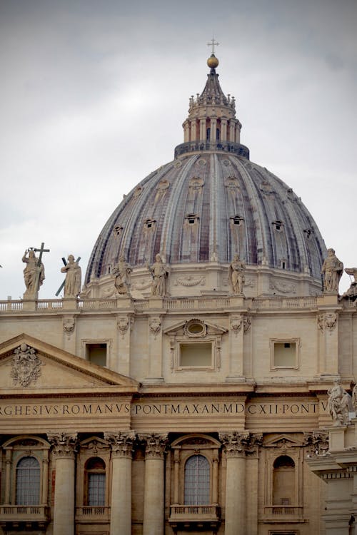 Dome of St Peters Basilica in Vatican