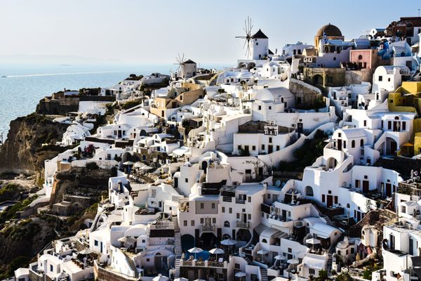 Santorini Aerial View jigsaw puzzle