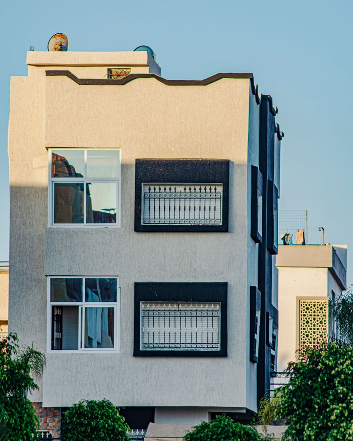 House in a residential neighbourhood