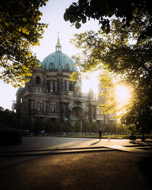 Sunset Sunlight over Berlin Cathedral