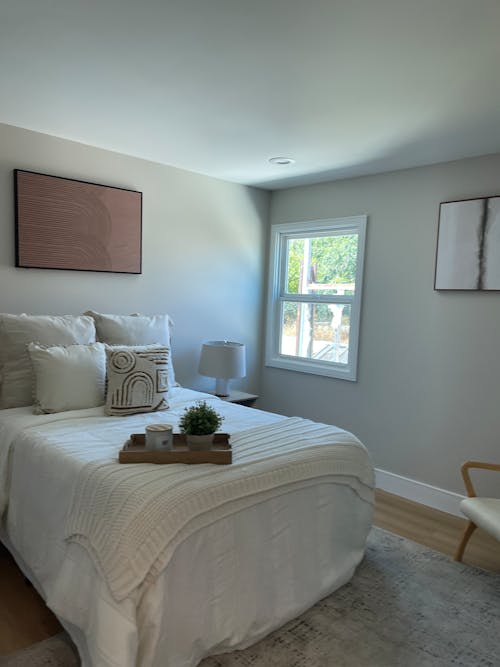 Bedroom staging