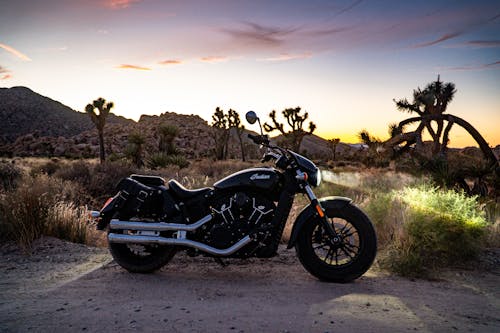 Free stock photo of black motorcycle, indian, indian mortors