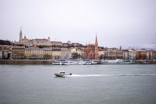 Budapest Cityscape with Danube River