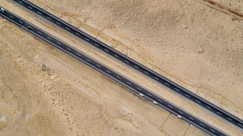 Highway through Desert