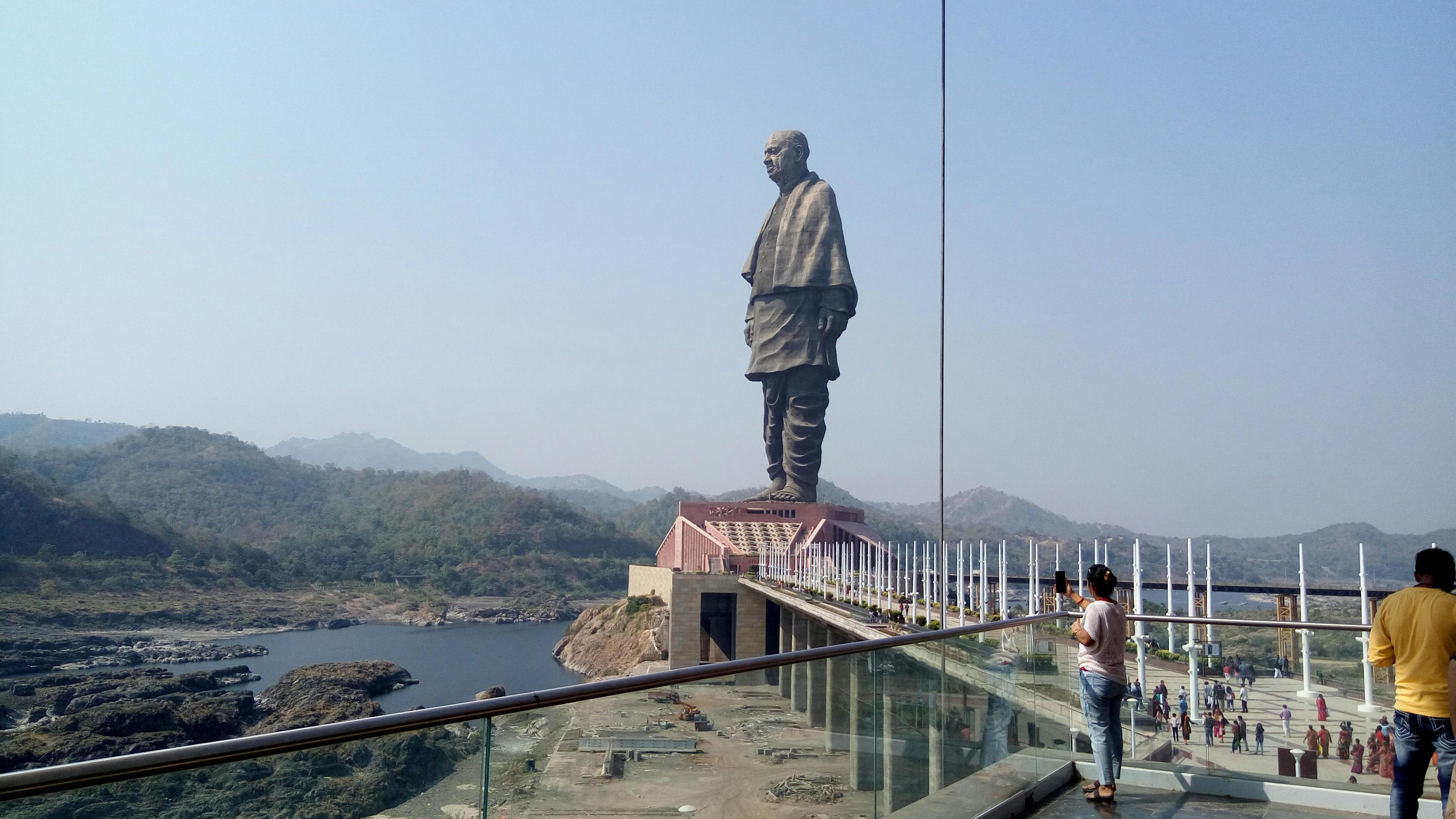 Free stock photo of Statue of Unity, worlds biggest statue
