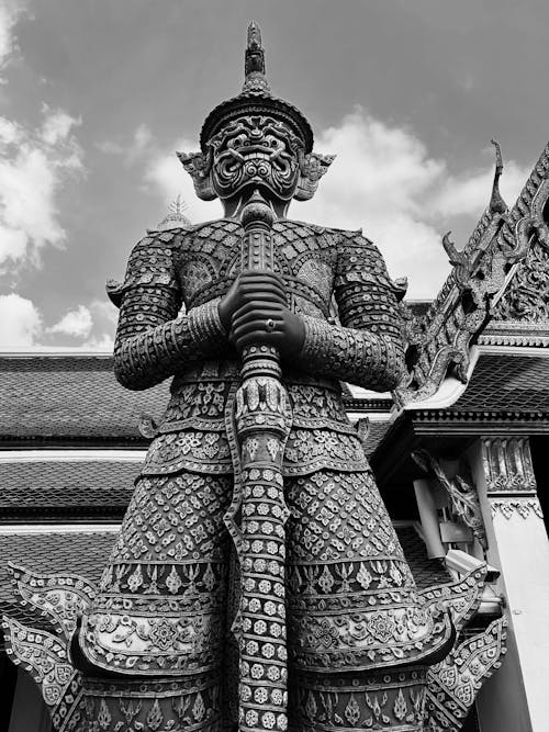 Fotobanka s bezplatnými fotkami na tému Bangkok, cestovať, čierny a biely