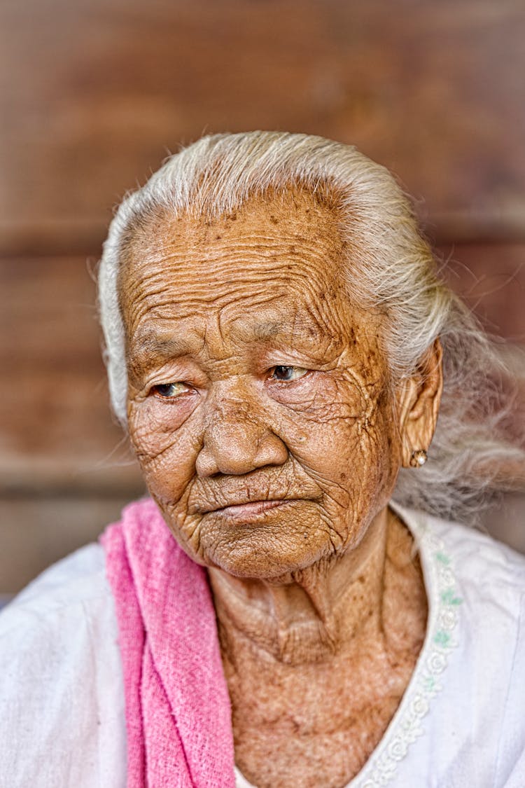 Elderly Senior Woman Portrait