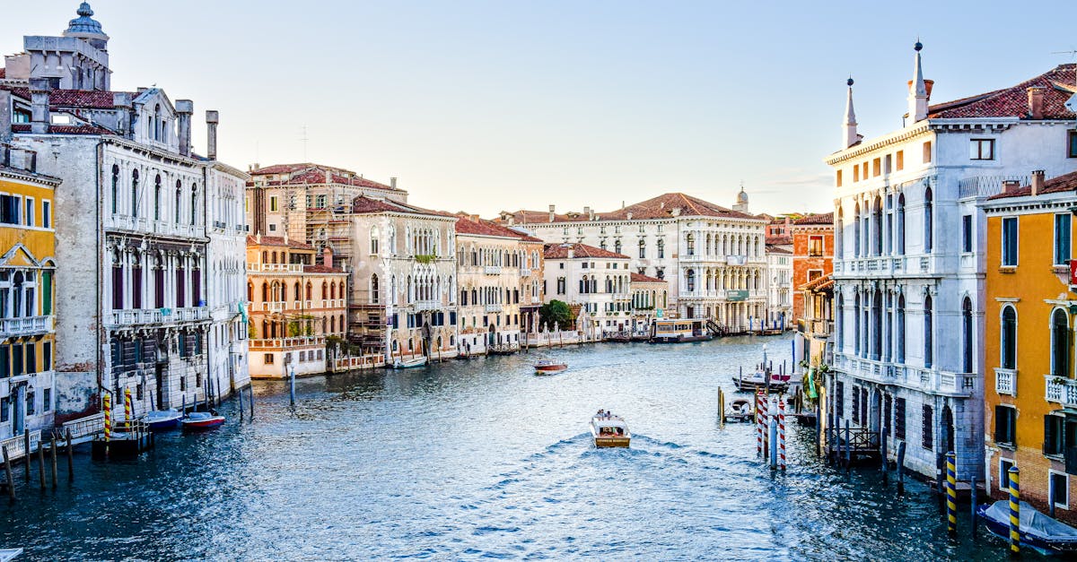 A view of the grand canal in venice, italy · Free Stock Photo