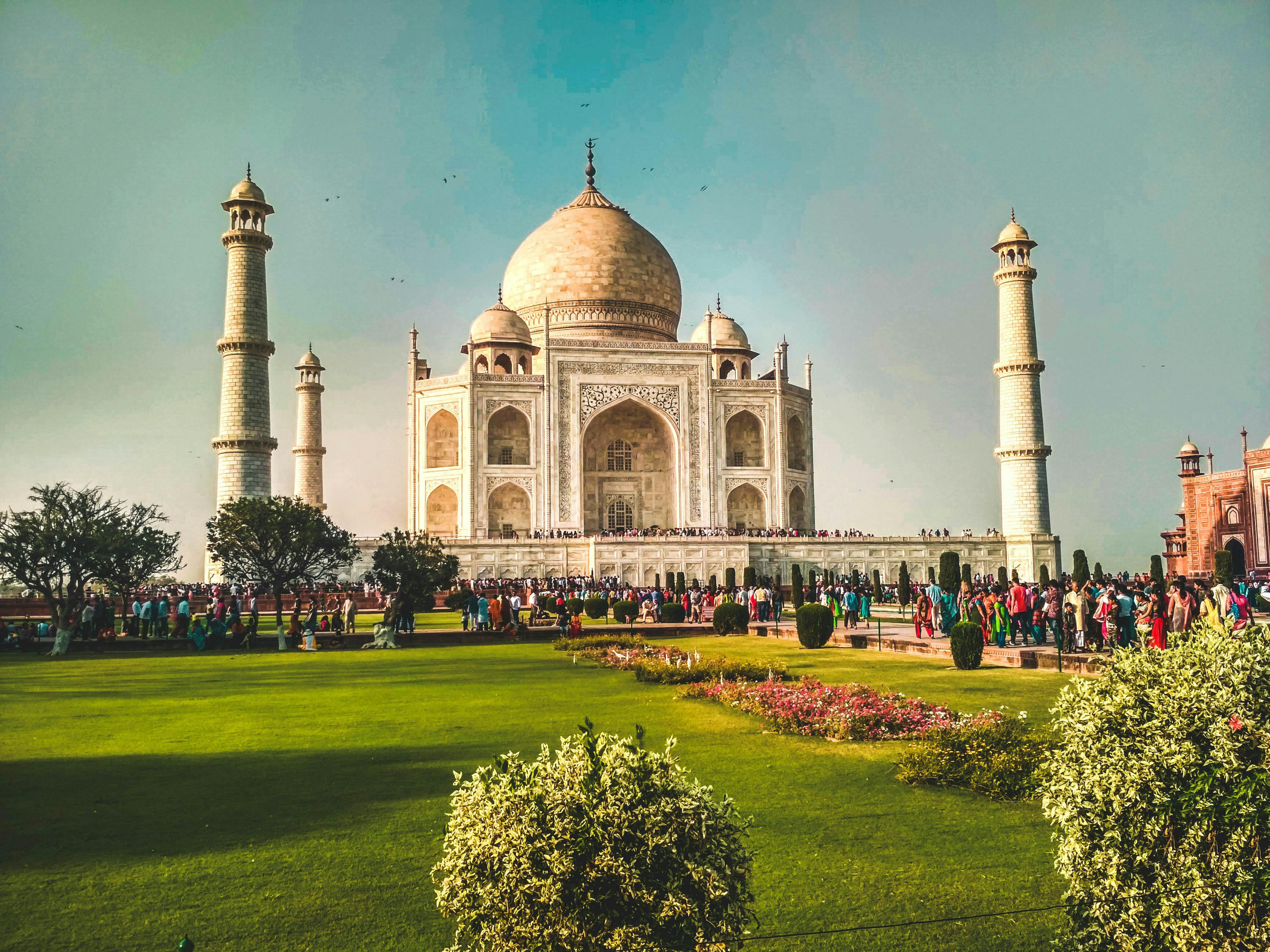 Taj Mahal Garden