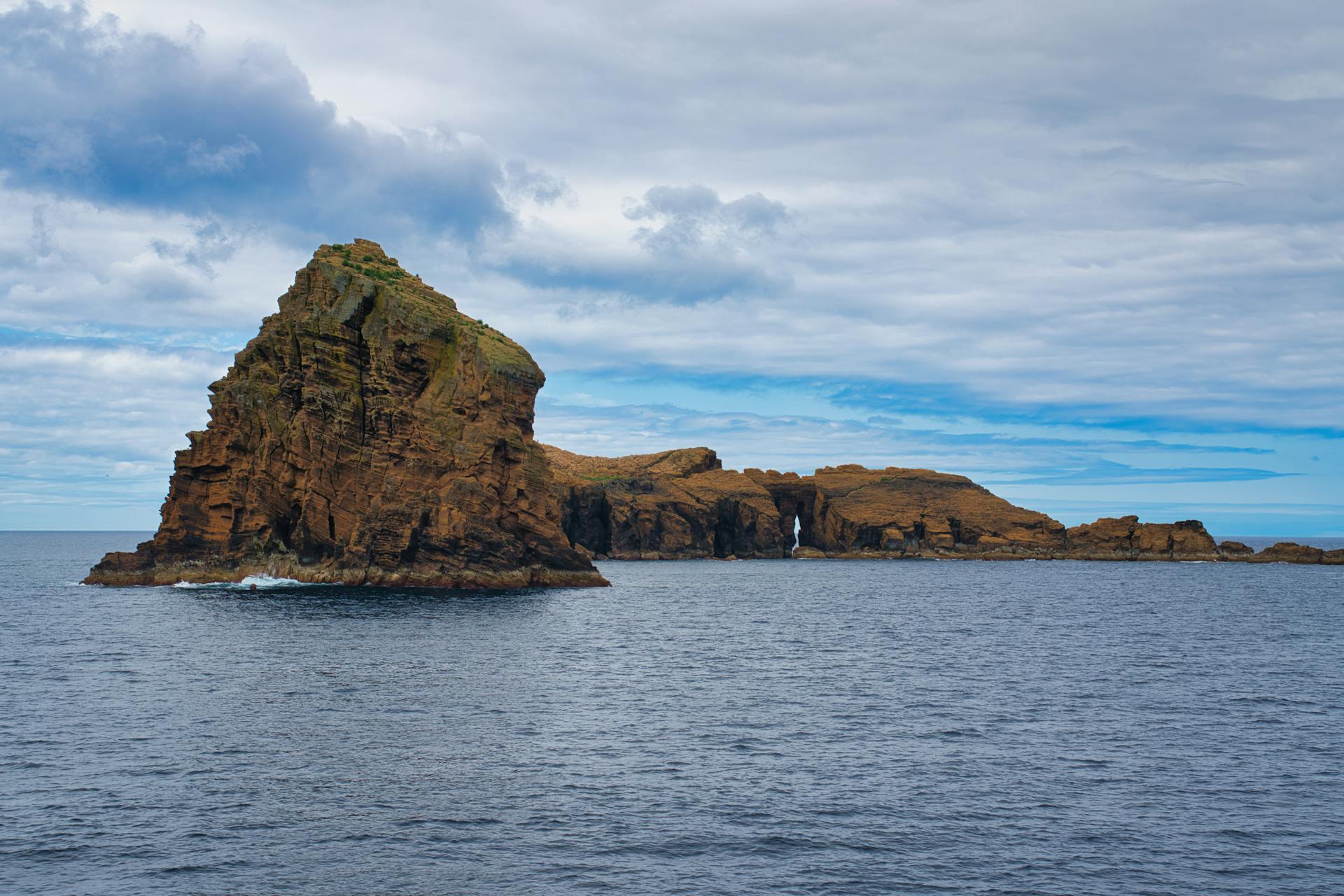 View of Azores Islands and Sea