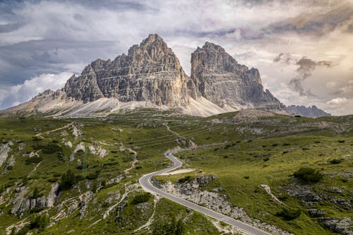 Foto d'estoc gratuïta de carretera, dolomites, fons de pantalla