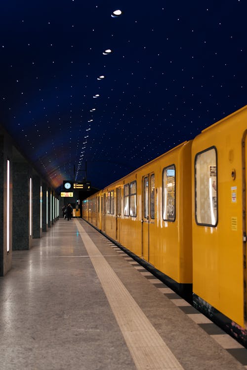 Kostnadsfri bild av deutschland, järnvägsstation perrong, persontåg