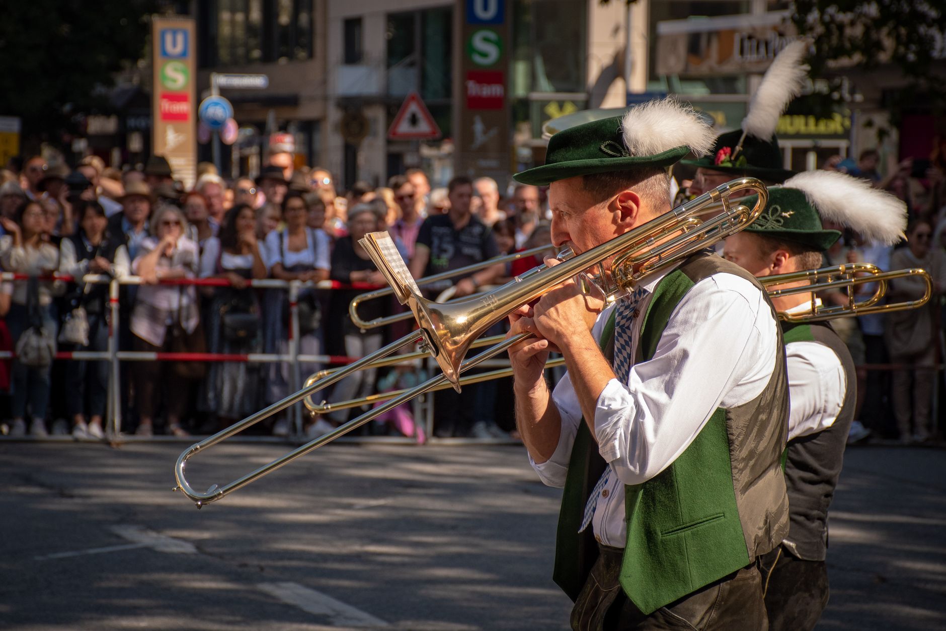 Auf einem Festival