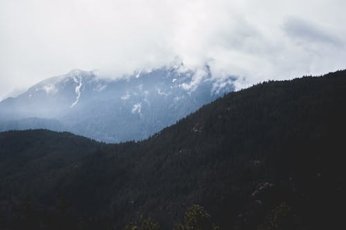 Free stock photo of british columbia, canada, cloudy mountain