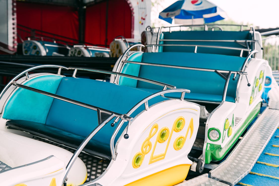 Colorful Roundabout Seats 