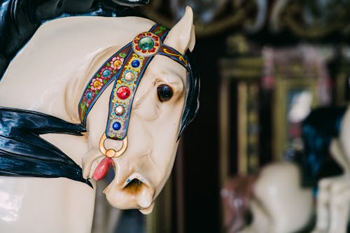 Gratis lagerfoto af årgang, hest, karneval