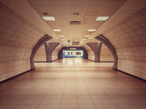 Corridors at Subway Station