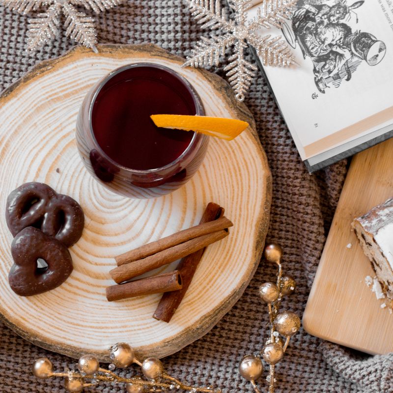 Holiday Sourdough Mulled Wine and Cinnamon Discard Cake