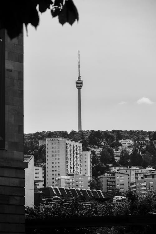 Cityscape of Stuttgart with TV Tower