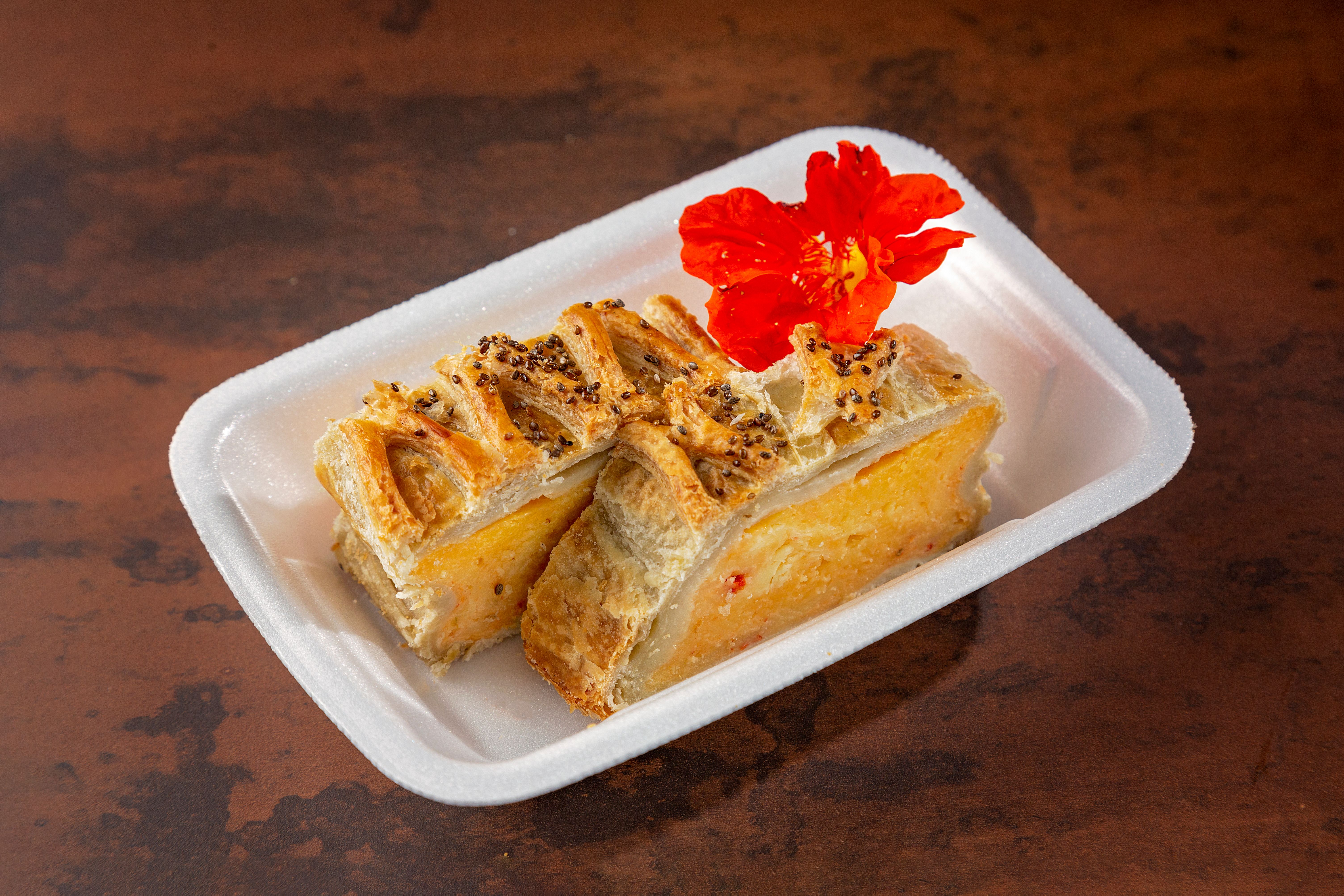 Savory Quiche with a Herb Salad
