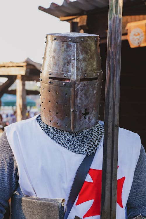 Portrait of Templar Knight · Free Stock Photo