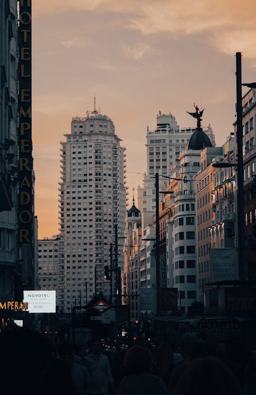 Základová fotografie zdarma na téma centra okresů, centrum města, Madrid