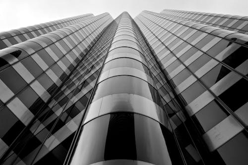 Low Angle Glass High Rise Building