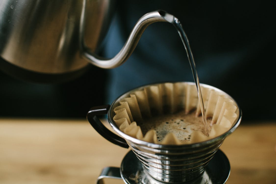 Tasse En Acier Inoxydable à Café Pleine Remplie