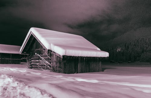 Foto profissional grátis de celeiro, com frio, escuro