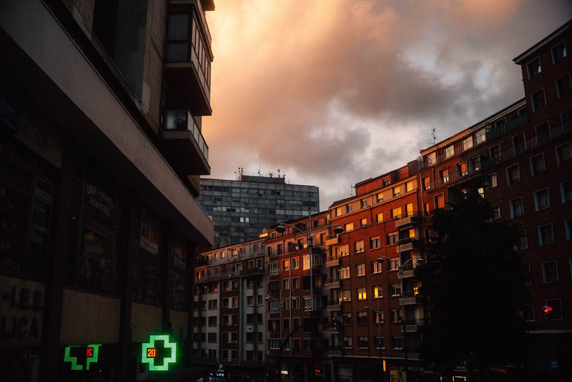 Ilmainen kuvapankkikuva tunnisteilla auringonlasku, auringonlaskunäkymä, bilbao