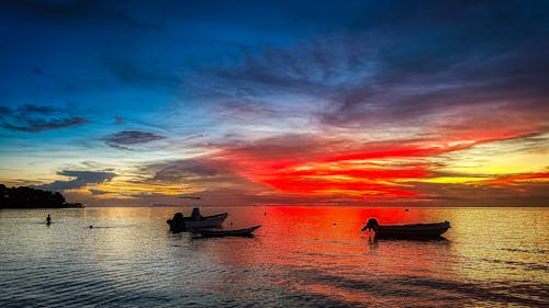 Безкоштовне стокове фото на тему «вид на океан, Захід сонця, кольори»