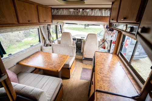 Interior of RV Van