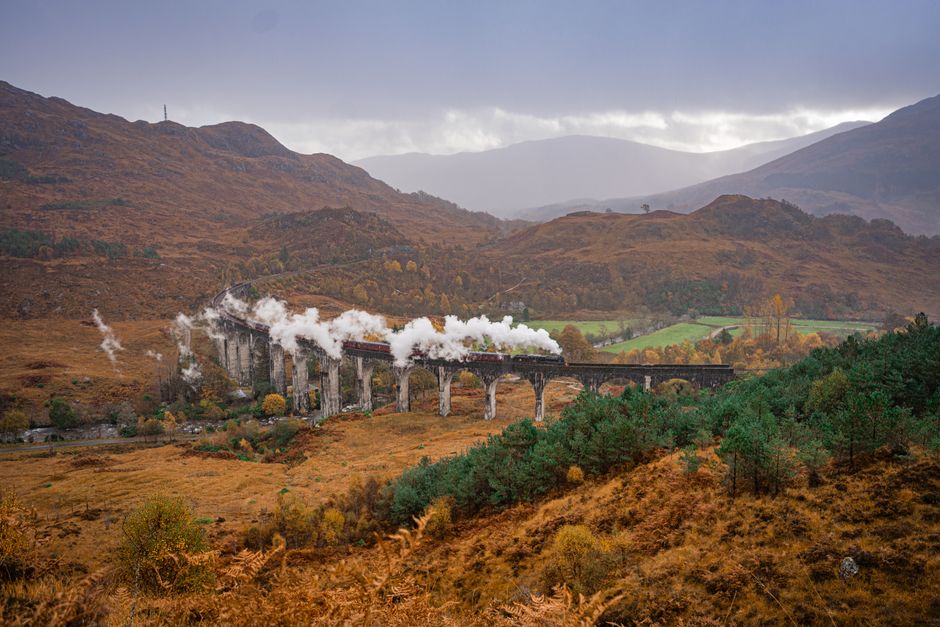 Jacobite Steam Train, Fort William to Mallaig, Scotland