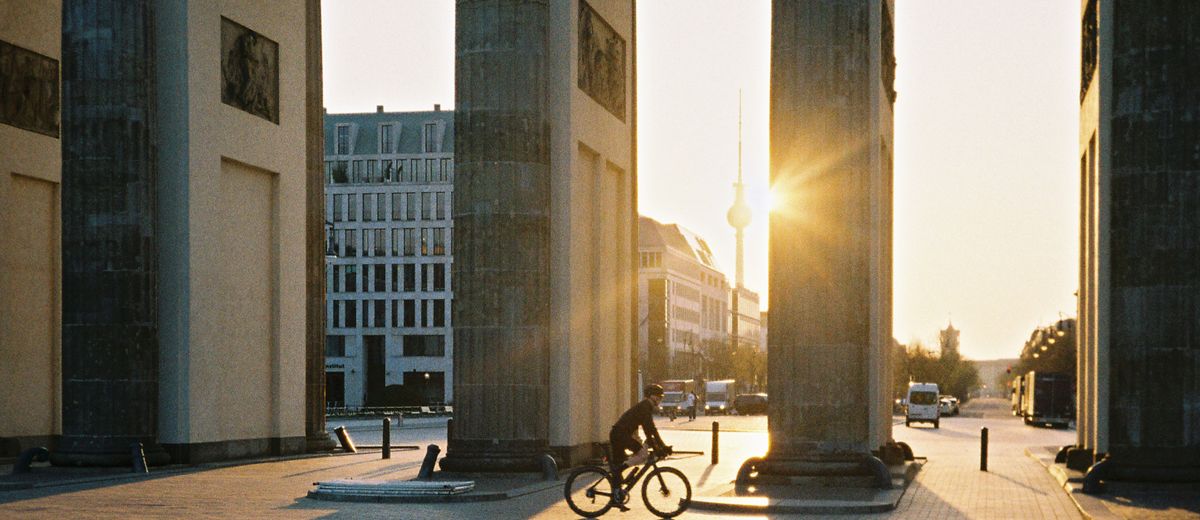 Atardecer sobre la Puerta de Brandeburgo