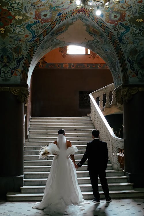 Imagine de stoc gratuită din buchet, costum, cuplu