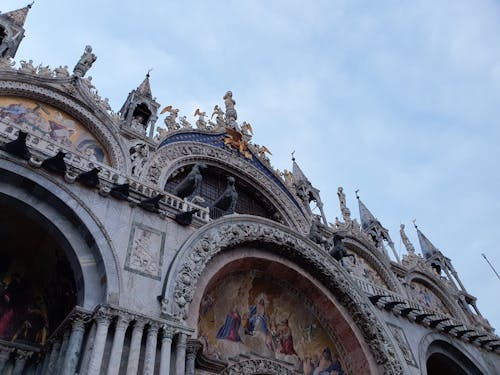 Foto stok gratis arsitektur abad pertengahan, itali, piazza san marco