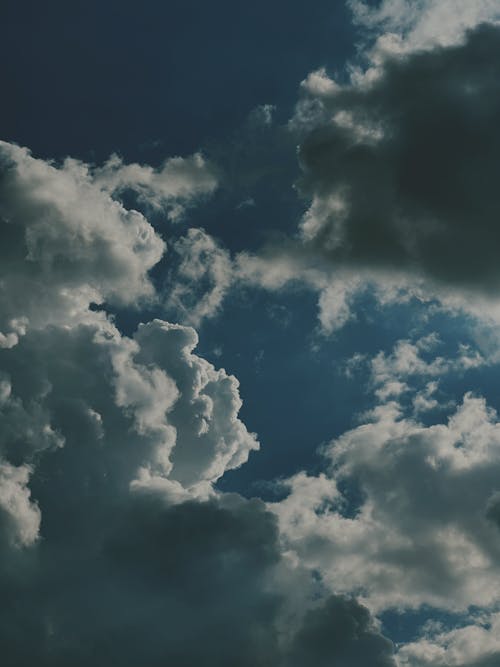 Free stock photo of blue sky, white clouds