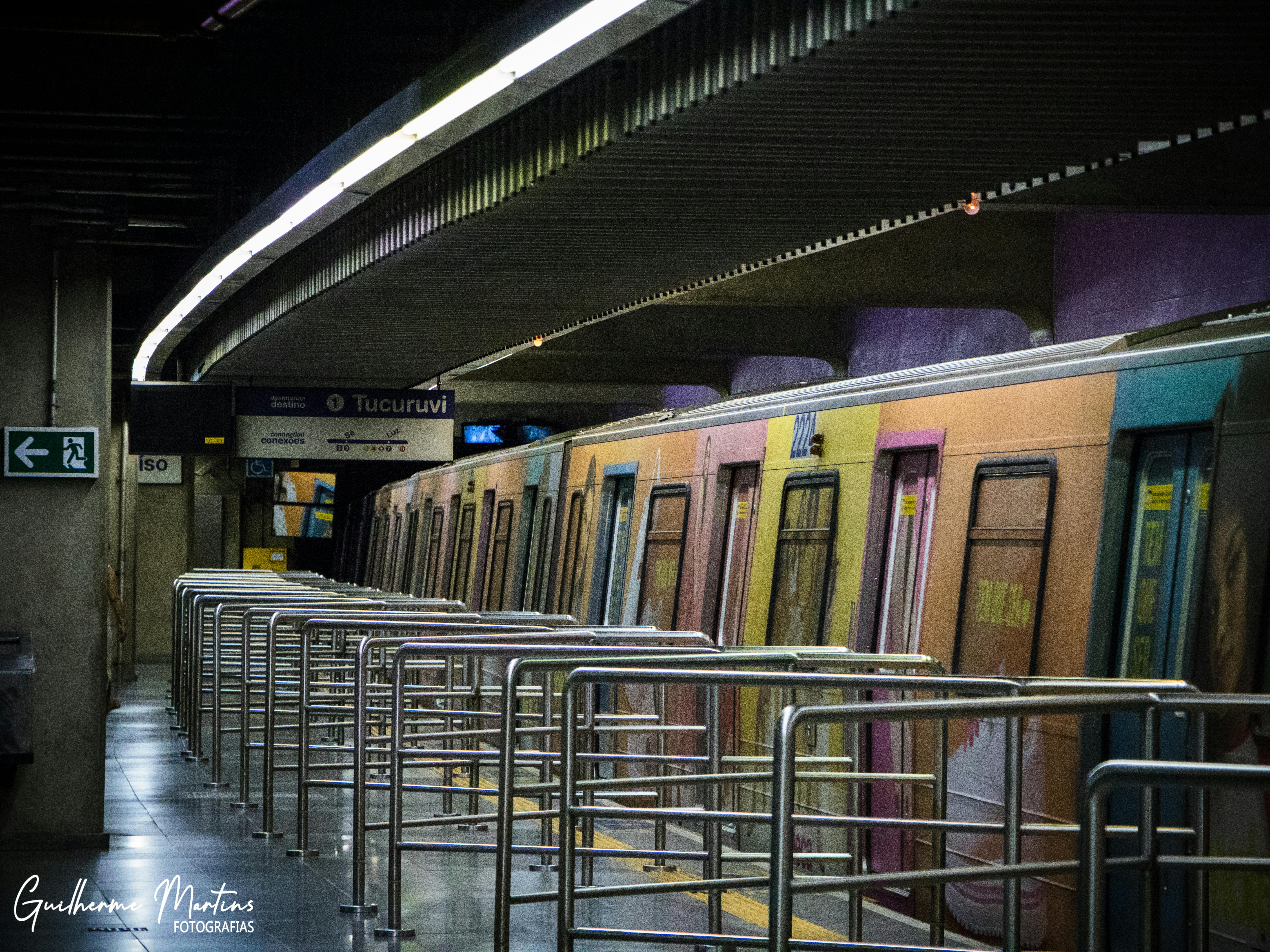 Free stock photo of sao paulo, subway station