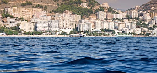 High-rise Buildings Near Seashore