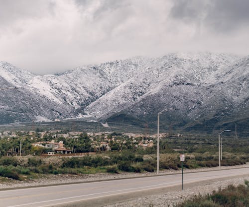 Fotos de stock gratuitas de carretera, fondo de pantalla, foto con dron