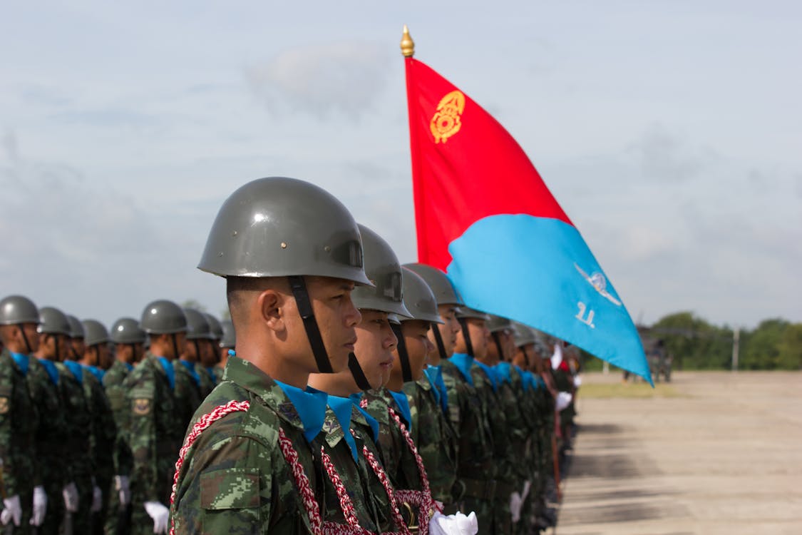 Free stock photo of military parade