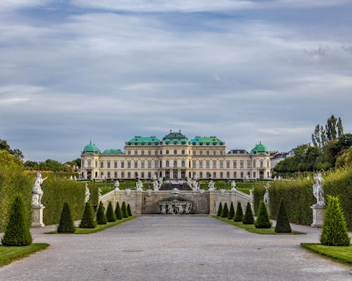 Garden of the Austrian Gallery Belvedere