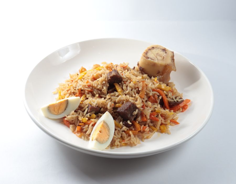 Smoked Jollof Rice