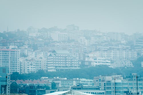 Smog over Asian City