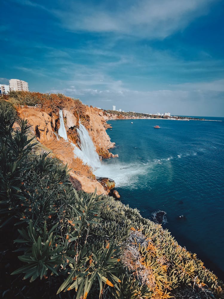 Duden Waterfalls In Antalya In Turkey