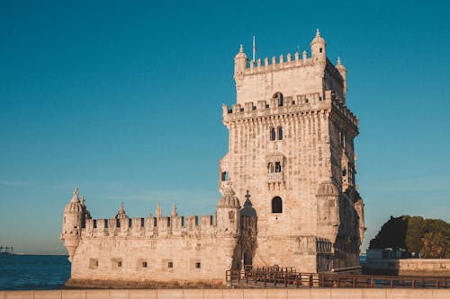 Exterior of Belem Tower in Lisbon