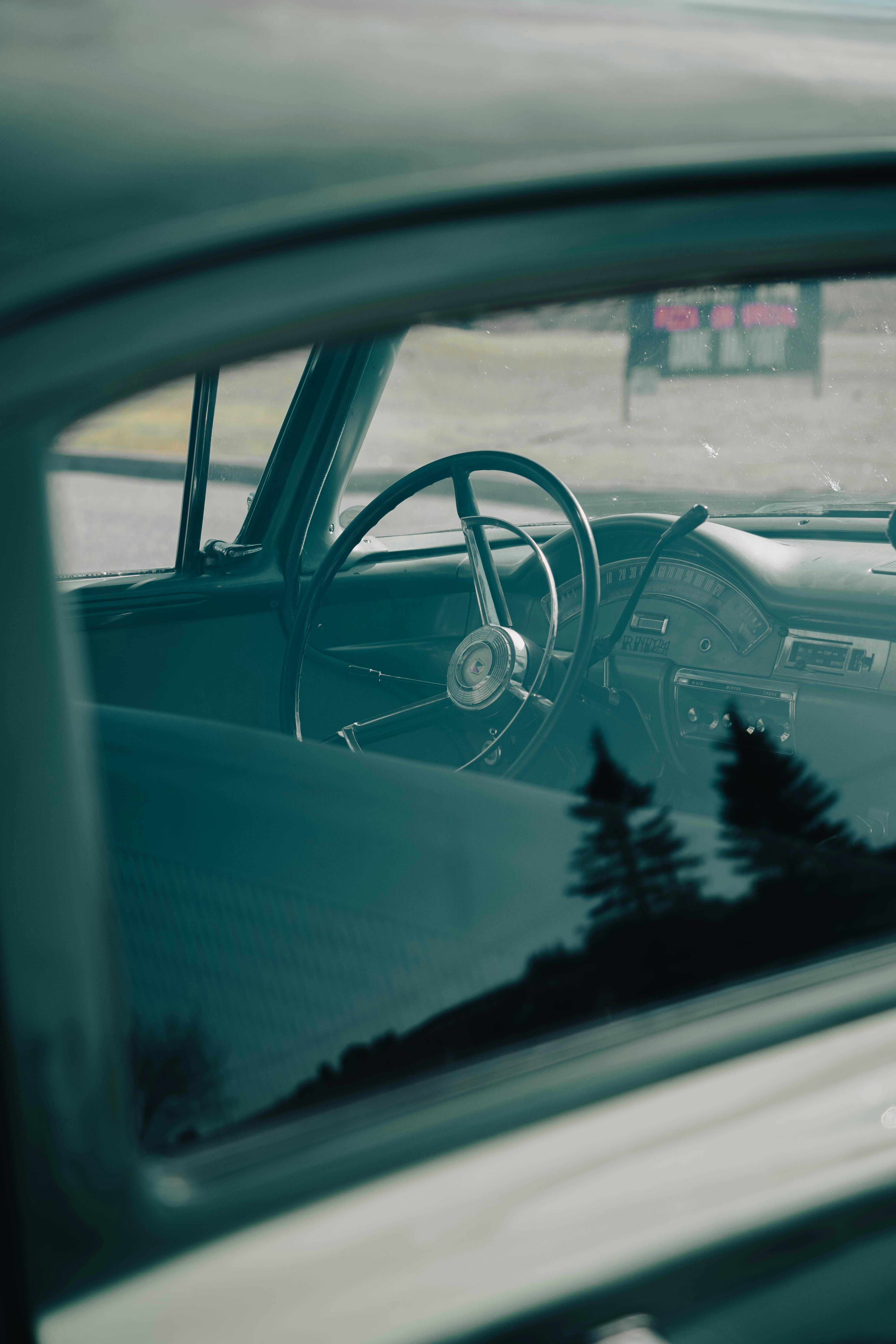 classic car in close up