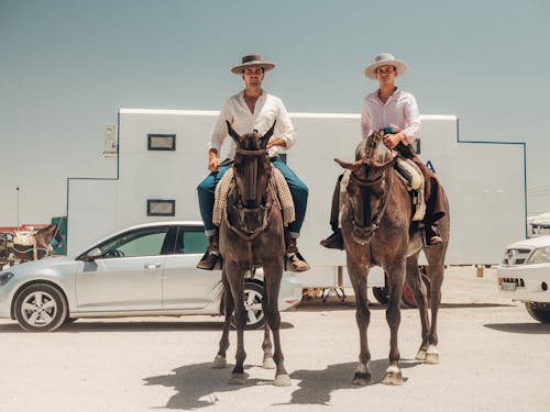 Men on Horses