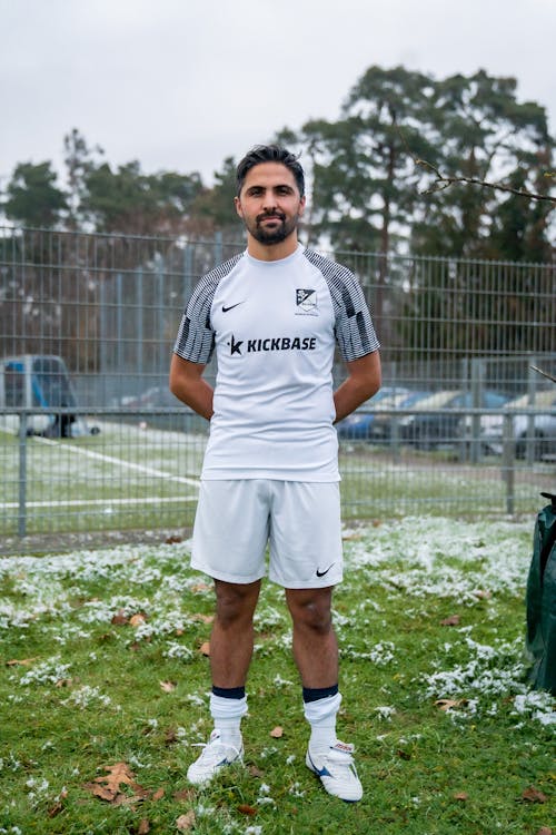 Soccer Player in Sportswear